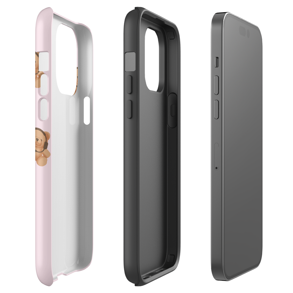 PIP Bear Phone Case – Pink Edition